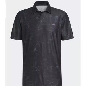 ADIDAS MENS‎ Sun Energy GOLF POLO SHIRT HZ3191 Size L Black New With Tags